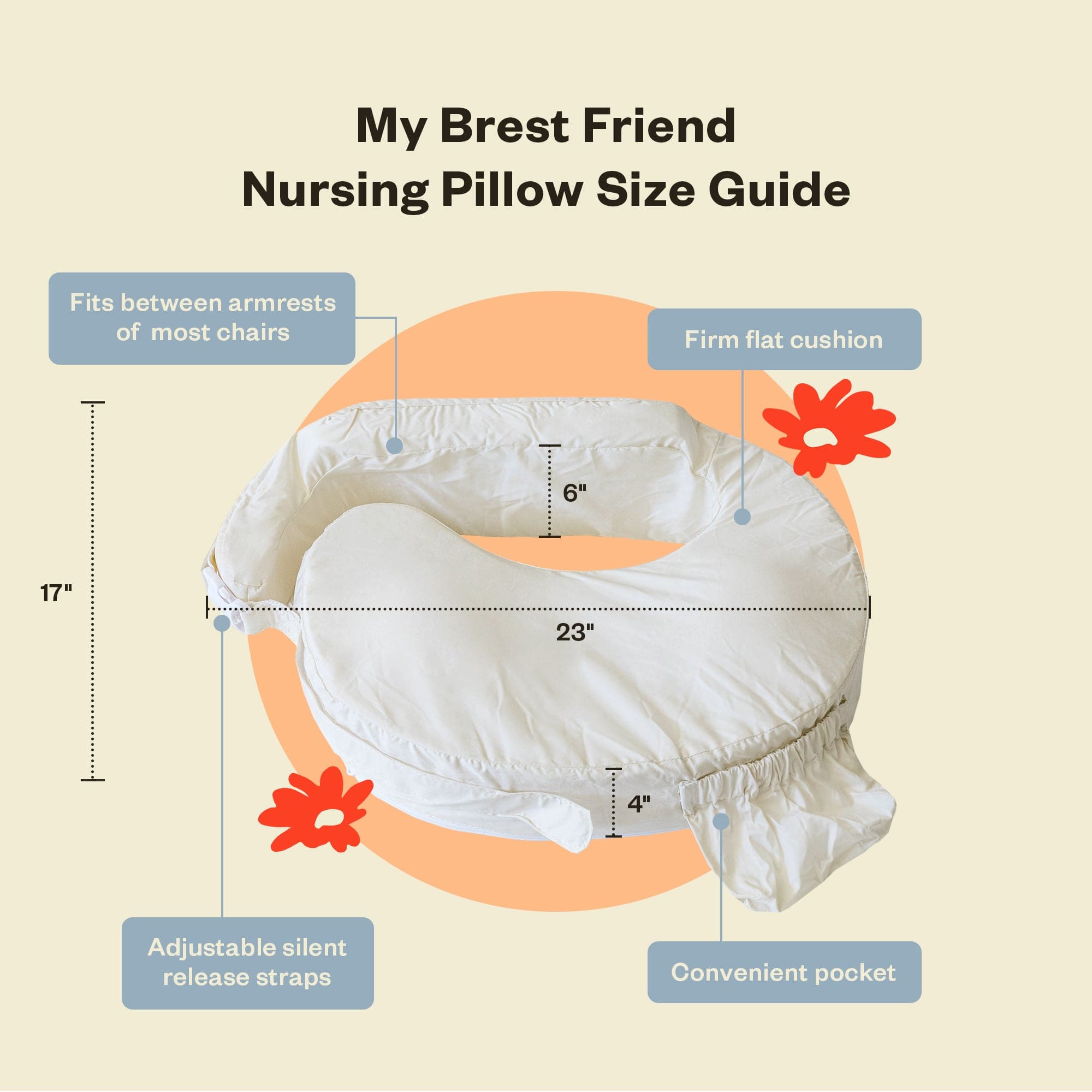 Organic Nursing Pillow