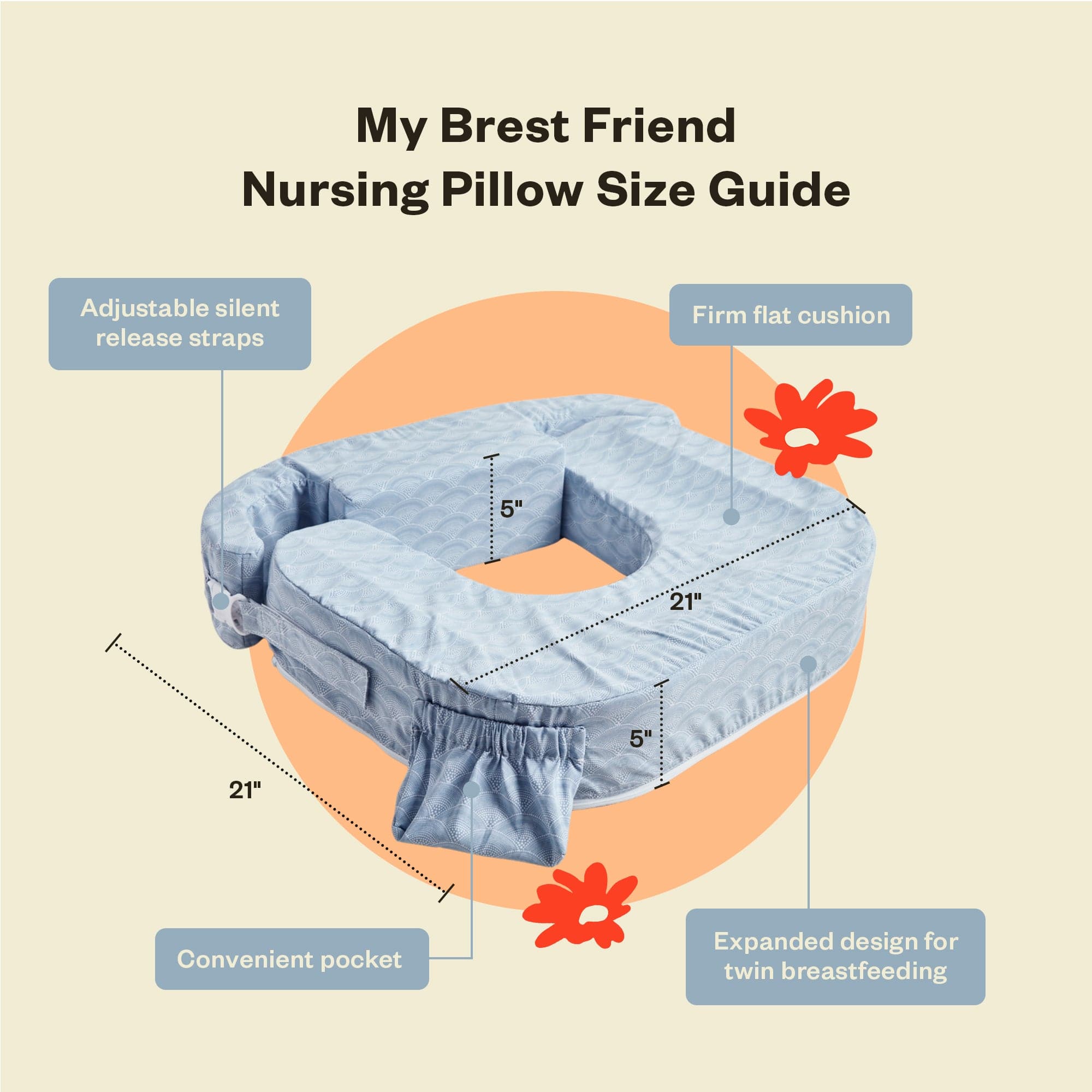 Plus Size Nursing Pillow